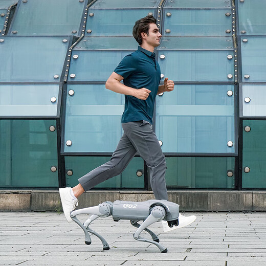 Uniree Voice Ai modèle robot chien électronique chien en relief compagne bionic compagne bionic robot à quatre pattes robot chien go2-air + télécommande
