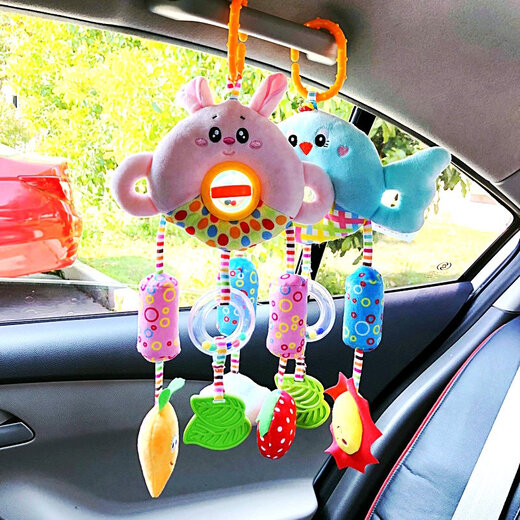 Poussette pour bébé nouveau-né accrochage du siège de sécurité chariot bébé accrochage accessoires de réconfort jouet de 0 à 1 ans