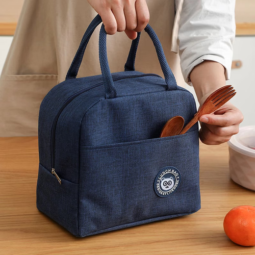 Lunch bag thickened aluminum foil lunch box bag thermal bag lunch bag large portable portable lunch box bag