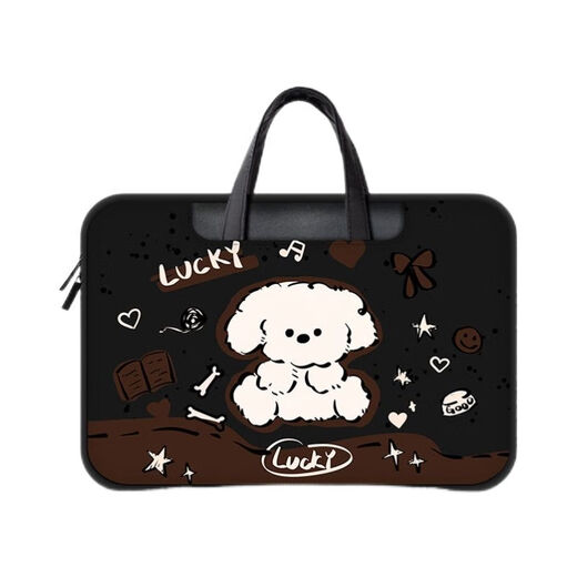 Luyide Mitue Cartoon Animal Matebop Bag 16-дюймовый портативный яблочный Apple 15,6-дюймовый Huawei Matebook 14 Lenovo HZ-11105 [модернизированная сумка для всех черных компьютеров] 11-дюймовый