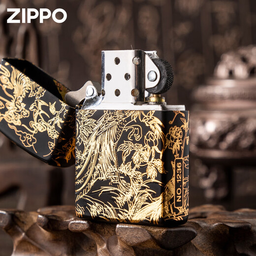 Zippo Zhibao Ligher Zpoo Wind-Resept Zppo отправляет парня Фенг Цюхуанг [отдельно без масла] dy9902dk