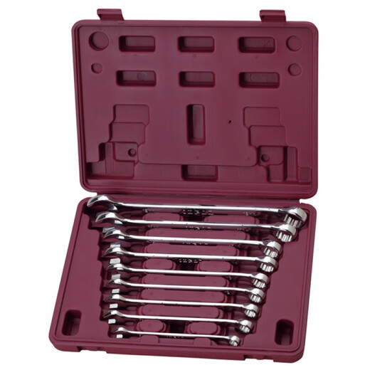 Endura E15279-Stück-Set voll polierter Dual-Purple-Schraubenschlüssel