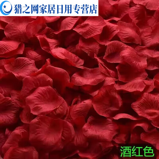 Kratzfrei simulierte Rose gefälschte Blütenblätter Hochzeits Geständnisdekoration handgezogene Blumen Vorschlag Blütenblätter Regen Hochzeitsraum Layout gelbe Blütenblätter (1000 Stück)