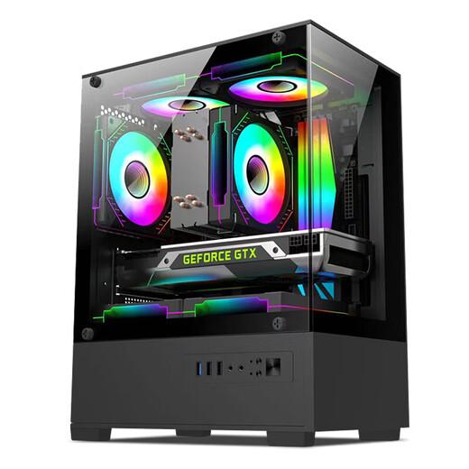 Пять цветных рыб 13-го поколения Core i9-13900HX RTX5060 8G Дискретный дисплей 32G+1 ТБ настольный компьютер на рабочем компьютере настольный хост Коммерческий офис Коммерческий офис Полный