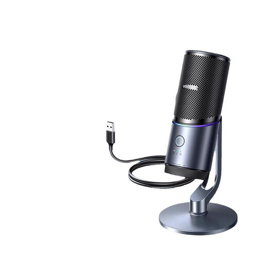 Lulian microphone live broadcast desktop computer mobile phone microphone radio condenser noise reduction recording equipment 96kHz high sampling rate with cantilever bracket