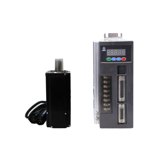 Yue Changsheng 60 servo motor driver set 2019 with communication brake 600W3000 rpm small control system 1.91Nm600W3000 rpm set