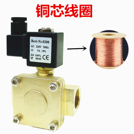 Yonghuan OG0200BEST-NR0 Normalerweise geschlossenes Pilotmagnetventil 0927200 Hochdruckgasventil 0927300 Wasserventil 9274 09274001 Zoll DC12V
