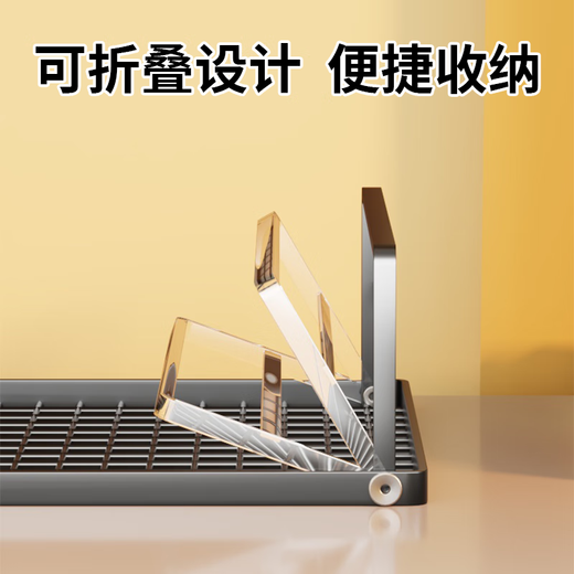 Wang Xingheyue Laptop Stand Cooling Base Barbecue Grill Support Rack Home Desktop Elevating Table Bracket Suspended Desk Dormitory Elevating Table Iron Cooling Rack Stand White Medium Deluxe Folding Model 13-15.6 Inch Notebook
