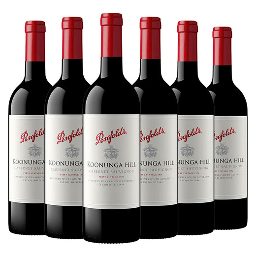 Penfolds Cabernet Sauvignon Dry Red Wine Original Bottle Imported 750ml*6 Pieces Wood [Australian Version]
