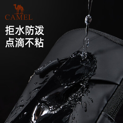 Camel running mobile phone arm bag for men and women, arm storage bag, wrist bag, arm bag, sports outdoor mobile phone bag, sea salt gray