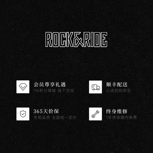 ROCK&RIDEHANL05 necklace Cuban chain S925 silver men's necklace trendy brand gift for boyfriend necklace 55cm