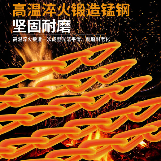 芒芒适用汽车防滑链雪地SUV越野车轿车小车轮胎型铁链不伤胎神器 加密升级款15565R14加粗两