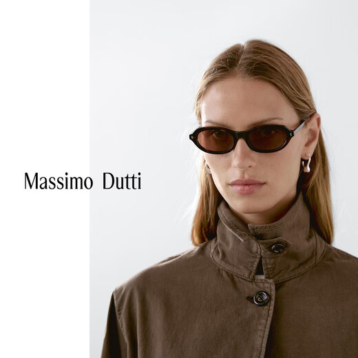 Massimo Dutti夏季新品2025女装 都市通勤简约风长裤风衣外套 06769794 深棕色 S (CN 170/88A)