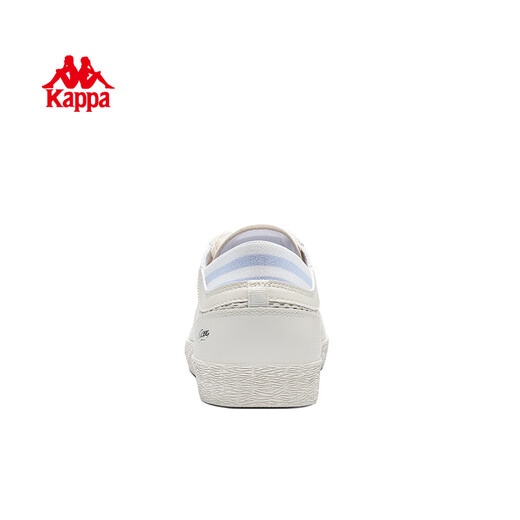 卡帕（Kappa）网鞋女鞋夏季透气大网孔网面板鞋女薄款运动小白鞋子  冬日白 40