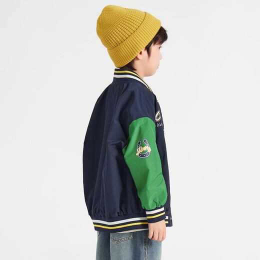 Duojia Boys Baseball Jacket 2025 Spring and Autumn Korean Style College Style Boys Tops Children's Casual Handsome Jackets