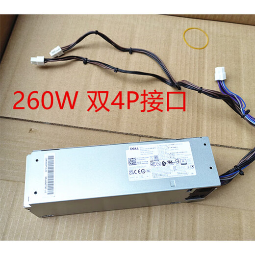 Dell Vostro 3881 3888 3890 Power supply AC/L/H260EBM-00 WYHR8 260W 600W Dual 8PIN power supply with graphics card