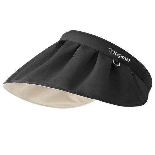 Woodpecker (TUCANO) sun hat women's summer sun hat anti-UV shell hat hollow hat sun hat large brim foldable hat