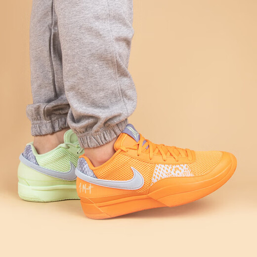 Nike (Nike) Ja 1 Morant 1 Génération Dragon Orange Green Mandarin Duck Chaussures de basket-ball FV1291-100 FV1291-100 ANNÉE DU DRAGE <CONDED> 40