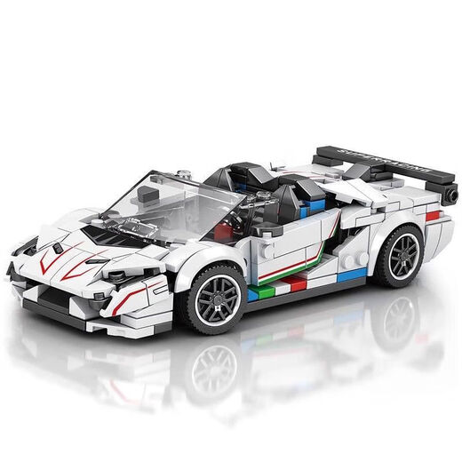 Lego friends building block assembly model car DIY showcase ornaments moc car gift male rambo SVJ 687
