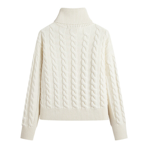 Navigare Italian small sailing women's cardigan 2025 autumn new casual simple knitted cardigan lazy wool top syrup color M