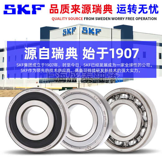 SKF进口高速轴承6207 6208 6209 6210 6211 6212 6213 2Z 2RS 6209-2Z/C3 铁盖密封