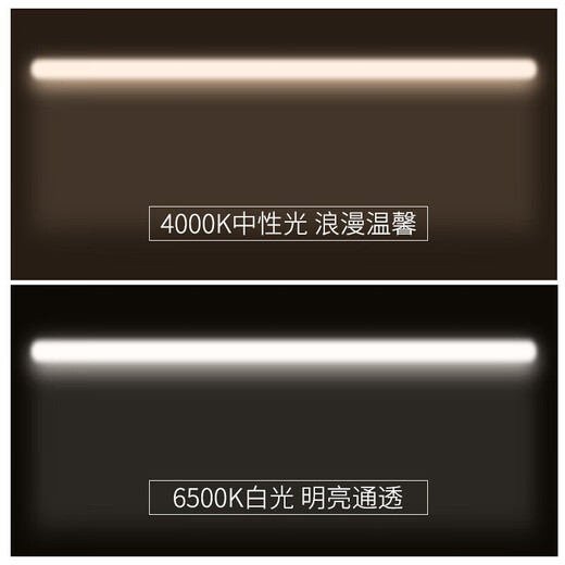 Philips (PHILIPS) LED bracket light T8 integrated fluorescent light pipe trough light energy-saving light strip Minghao 16W white light 1.2 meters