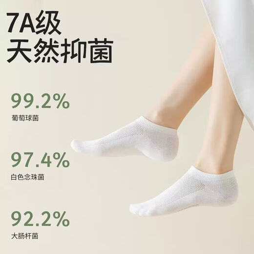 袜子女船袜短袜浅口纯色低帮隐形袜透气吸汗防滑运动袜 低帮女袜（直播专享1双装） 均码