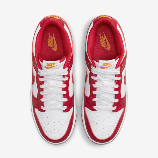 Nike (Nike) Chaussures masculines Dunk Low Retro Retro White et Red Mentes basses LOWELLEDS CAS des chaussures DD1391-602 40