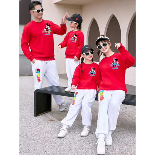 
Ultraman Street Fried Parent-Child Clothing Three and Family Four Fall 2025 New Fashion Fashion Trendy Cotton Long Sleeve Sweatshirt Set Hot Sale Long Sleeve Trendy Rice Orange Top 170 Mom M