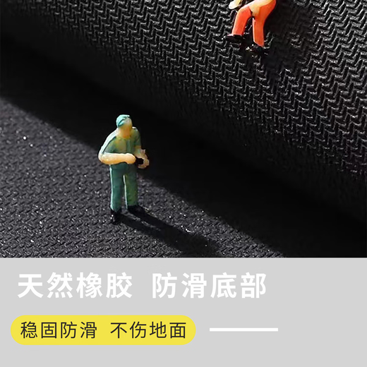 三栖虎滚筒洗衣机防尘罩盖垫家用冰箱盖布盖巾硅藻泥吸水防滑防晒 GZ1048春日出游洗衣机盖垫 30x50cm适合厨房台面环保无味