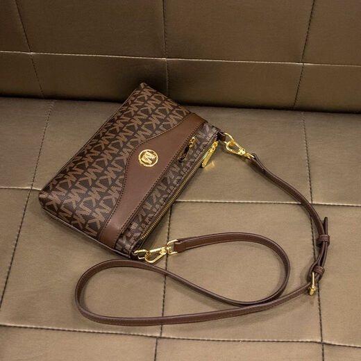 Coole Känguru Leder-Mobiltelefone Münzbrieftasche Frauenbeutel 2025 Neue hochwertige modische und vielseitige Umhängetaschen Crossbody-Tasche Kaffeefarbe