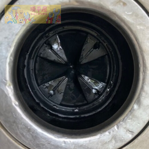 Shushe kitchen garbage disposer anti-splash ring kitchen waste crusher seal ring sink plug water plug splash guard accessories 1 diameter 87MM / InsinkEasy and other three-point buckle