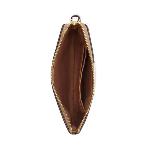 Entraîneur (entraîneur) Sac féminin, sac d'embrayage à fermeture éclair pour femmes, sac de poignet, petite amie CW854 Couleur de pâte de haricot blanc imxdm