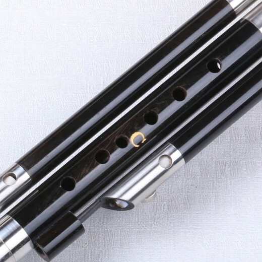 Peacock azul yunnan Instrumento musical C B Flat Small D G F Representación de la llave Ebony Wooden Pipe Hulu Silk G Key Estándar