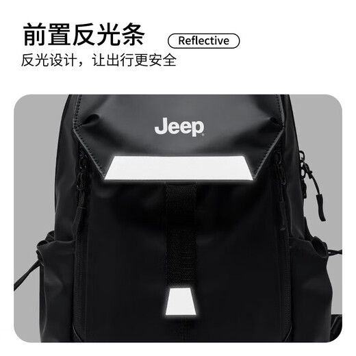 JEEP crossbody bag men's large-capacity functional shoulder bag for work commuting chest bag outdoor sports cycling small backpack
