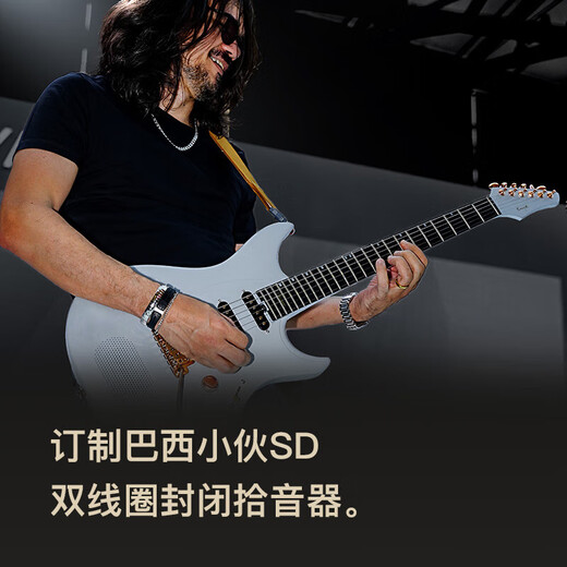 恩雅部分预定请先联系初音未来洛天依巴西小伙电吉他尤克里里 Inspire系列洛天依联名款紫色