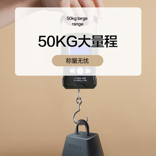 Xiangshan tragbare Skala Handskala, Gram-Skala, Gemüse-Express-Kranskala, Hochvorpreisgepäckskala, 50 kg Lademodell