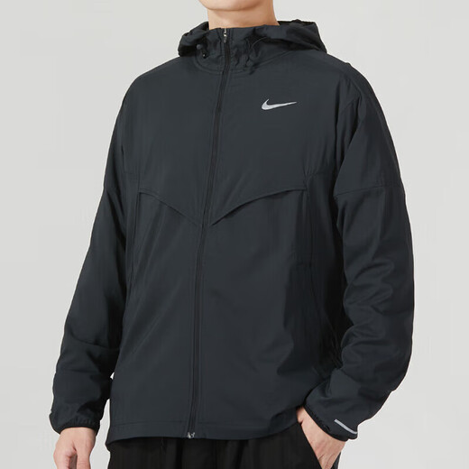 Nike (NIKE) official jacket men's new winter outdoor mountaineering casual sportswear windproof comfortable hooded windbreaker jacket FB7541-010 XL