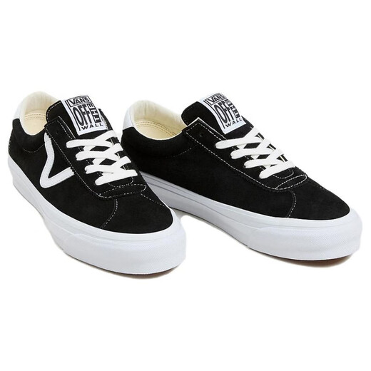 Vanssports confortable et polyvalent pour toile à bas niveau Chaussures hommes et femmes noir noir 34,5