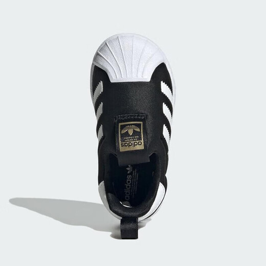 阿迪达斯（adidas）童鞋三叶草儿童春秋款男女婴童软底贝壳头运动鞋KI8790