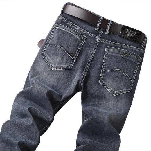 Jeans delgados de verano masculinos de Chiarmania delgada de pantalones casuales europeos del estiramiento europeo CC867#-66- 29 [2 pies 2]