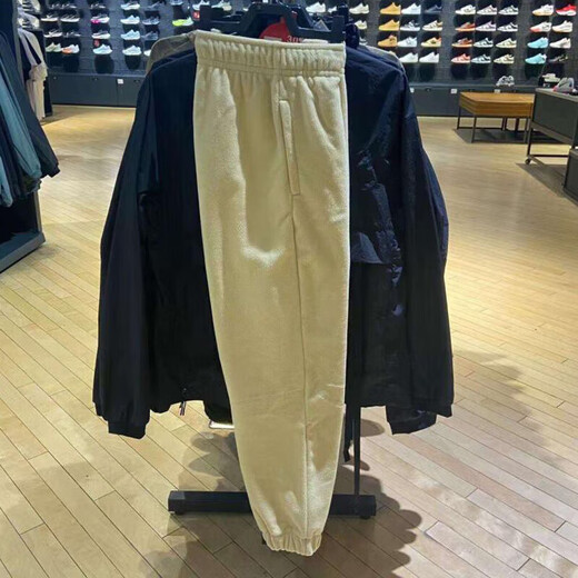 Nike (Nike) Официальные брюки женские брюки Осень и зима новые открытые спортивные брюки с фитнесом плюс бархатный ветропроницаемый теплые удобные повседневные брюки HQ4877-783/внутренний плюс бархат s