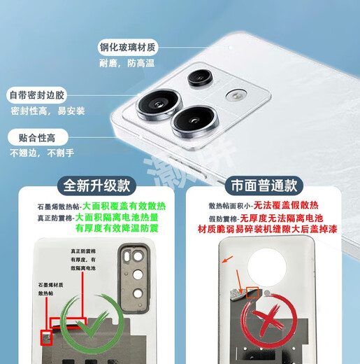 Juekou is suitable for realme GT glass back cover realme GT back shell mobile phone battery cover back screen shell back panel Galaxy Battleship