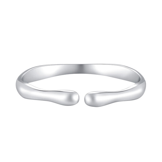 Bank of China Yijin PT950 Imperial Concubine Platinum Ring Bracelet Women's Platinum Bracelet Jewelry Birthday and Valentine's Day Gift for Girlfriend and Wife Imperial Concubine Plain Ring Open Bracelet Gold Weight Approximately 29g