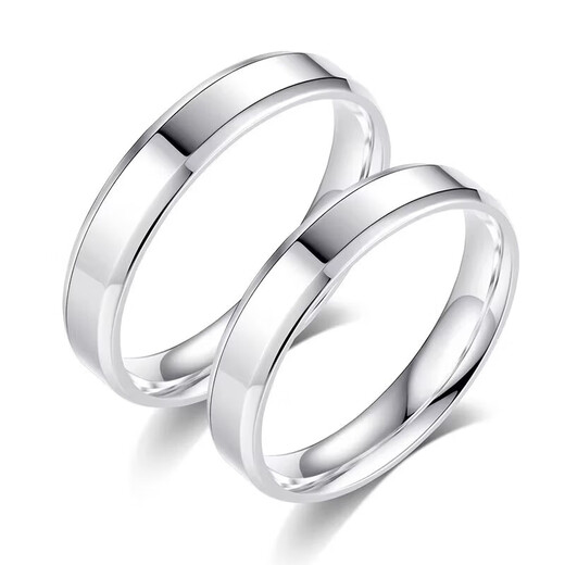 DRPT950 platinum ring plain ring platinum pair of rings for couples, a pair of men's and women's moissanite diamond rings, wedding rings, Valentine's Day, eternal true love, 1 male ring, the default is live, please contact customer service if you are closed.