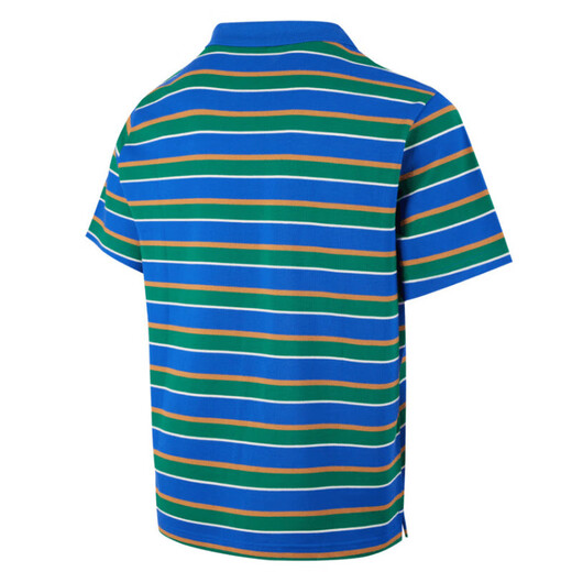 
Nike short-sleeved men's clothing, new summer outdoor fitness sportswear, POLO shirt, striped versatile lapel casual T-shirt, FN3897-480/full cotton/embroidery logo M