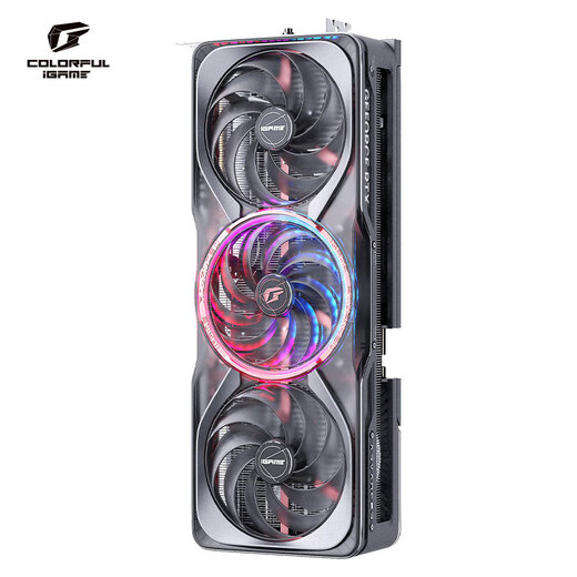 Colorful iGame GeForce RTX 5090 D v2 Advanced 24GB GDDR7 DLSS 4 e-sports light chasing game design computer graphics card