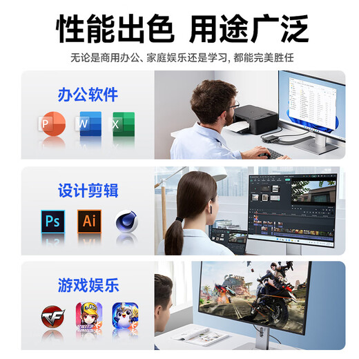 ASUS (ASUS) brand machine 14th generation Core i7 desktop computer host commercial office independent display government enterprise procurement design rendering subsidy home game assembly computer complete set of four Core i7/16G/1TB/4G independent display ASUS single host five-year warranty + National Bank ticket + free keyboard and mouse