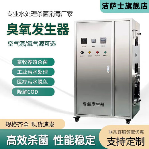 Jesas ozone generator high concentration ozone machine swimming pool water aquaculture water sewage pipe water supply space air sterilization and deodorization equipment F03-30G oxygen source