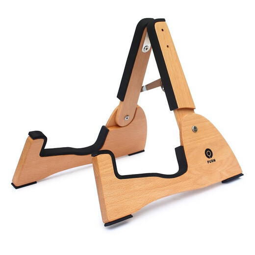 
PURM guitar stand foldable folk acoustic guitar electric guitar classical ukulele stand A guitar hook 50S crystal folding guitar stand electric guitar